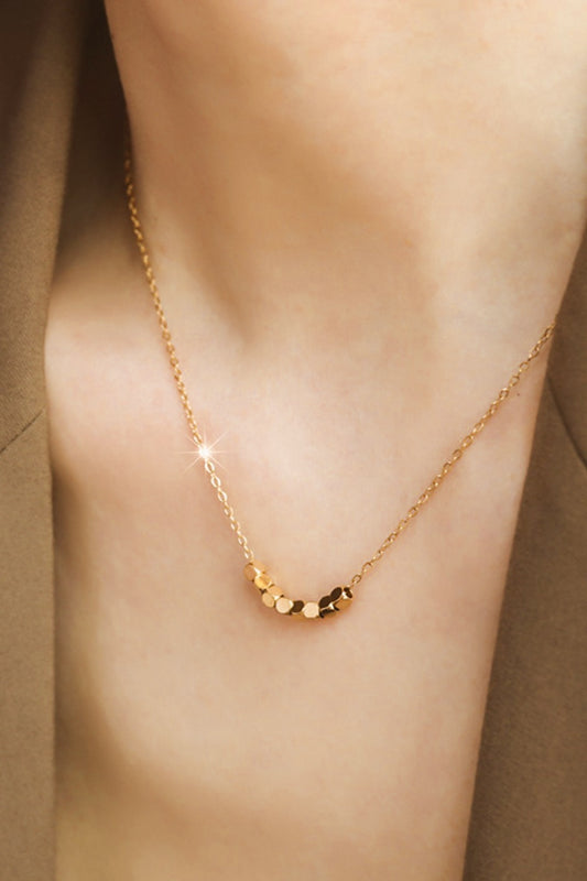18k Gold Plated Waterproof Stainless Steel Necklace