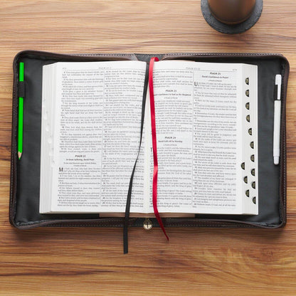 Bible Cover Pink/Brown Ecc 3:11