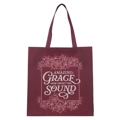 Tote Burgundy Amazing Grace
